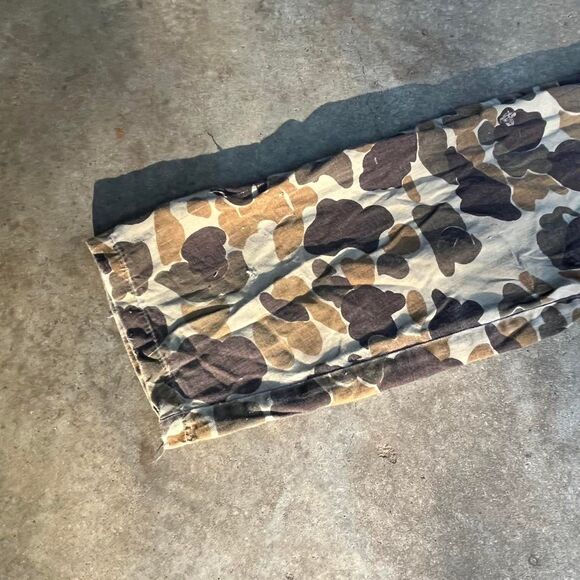 Men's boxy vintage duck camo Jacket shirt 80s 90s gorpcore - Picture 4 of 7